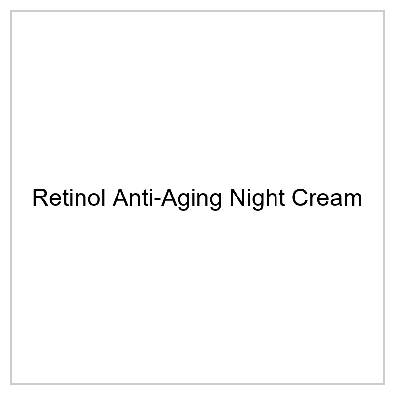 Retinol Anti-Aging Night Cream 50ml