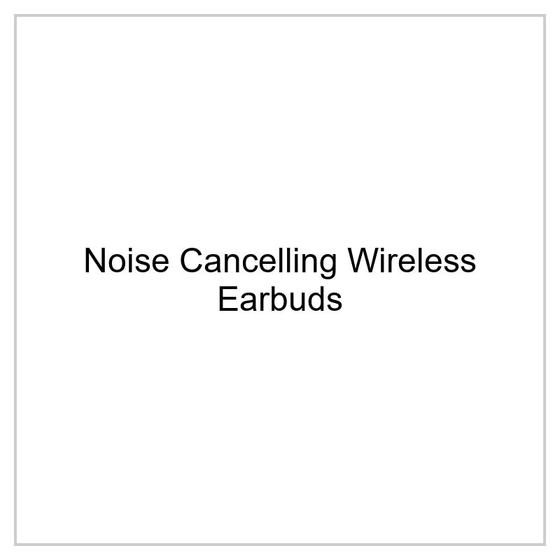 Noise Cancelling Wireless Earbuds - 48h Battery